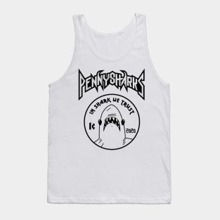 Full Logo Black Tank Top